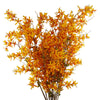 Leaf Design 6x 130cm Yellow Blossom Floral Spray Artificial