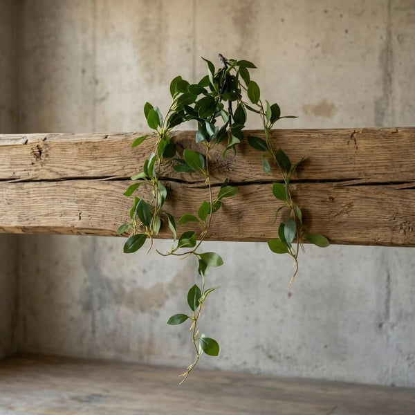 Pack of 6 x 55cm Artificial Trailing Ficus Vine Stem - Premium Quality