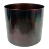 Medium Gold Stand with Iridescent Rainbow Metal Planter 38.5cm x 18cm