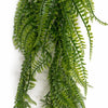 Pack of 6 x 75cm Artificial Trailing Fern Plant Hanging Faux Greenery - Premium Quality