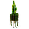 Leaf Artificial Hanging Fern Plant 58cm Pack x 6