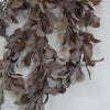 70cm Artificial Trailing Leaf Spray Stem - Dusty Purple
