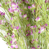Pack of 6 x 100cm Artificial Foliage Stem with Small Flowers - Purple - Premium Quality