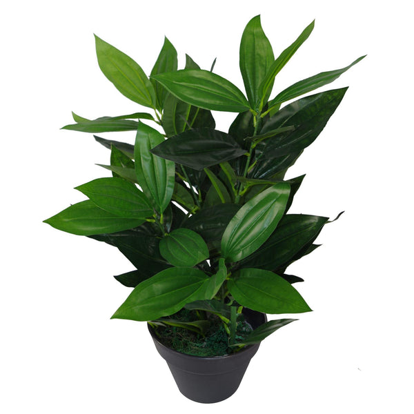 70cm Leaf Design UK Realistic Large Artificial Foliage Plant with Pot