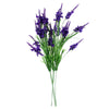 Pack of 6 x Artificial Flowers Purple Larkspur Artifical Stem 80cm