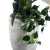 150cm White Orchid Potted Display Artificial