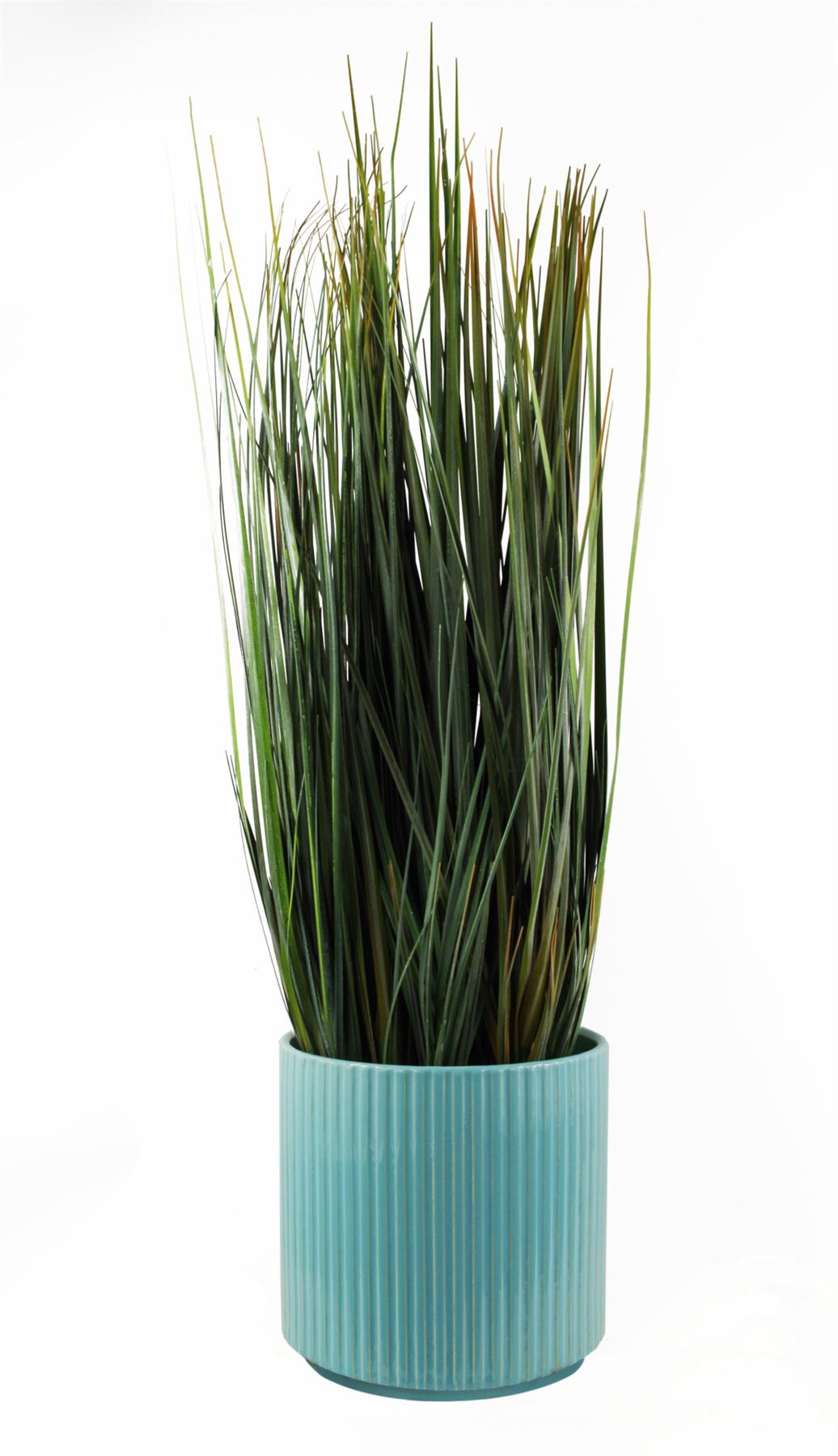 Ceramic Plant Pot Planter Blue 16 x 16 x 15cm