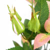 50cm Artificial Pink Rose Plant - Premium Quality