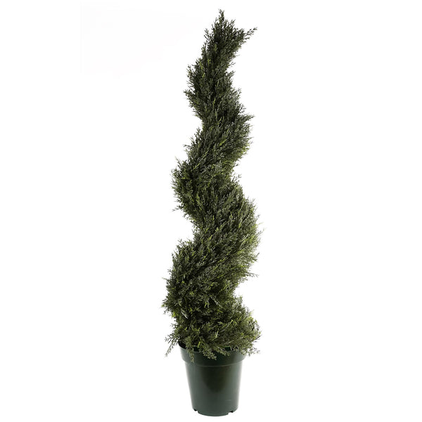 UV Resistant Cypress Spiral Tree 1848 Leaves