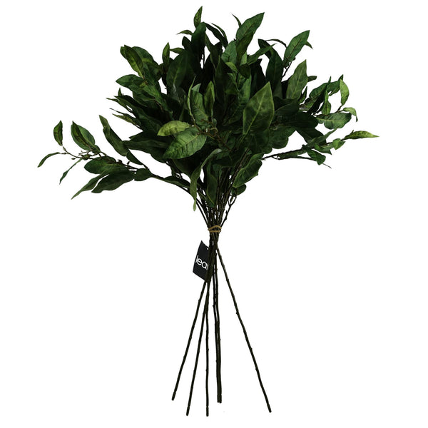 Pack of 6 x 90cm Artificial Ficus Foliage Stem