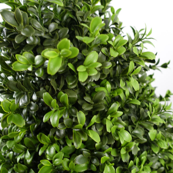 120cm Pair of Buxus Ball Cone Artificial Tree UV Resistant Outdoor - Premium Quality