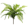 Artificial Fern Plant Realistic 50cm Artificial Boston Fronded Fern Plant Botanik