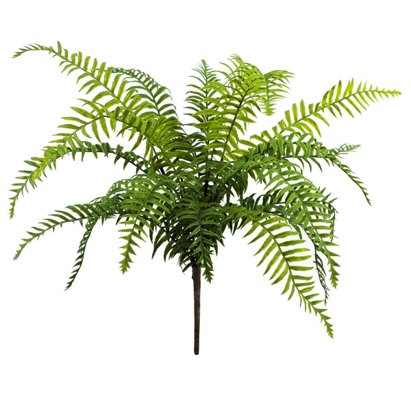 Artificial Fern Plant Realistic 50cm Artificial Boston Fronded Fern Plant Botanik