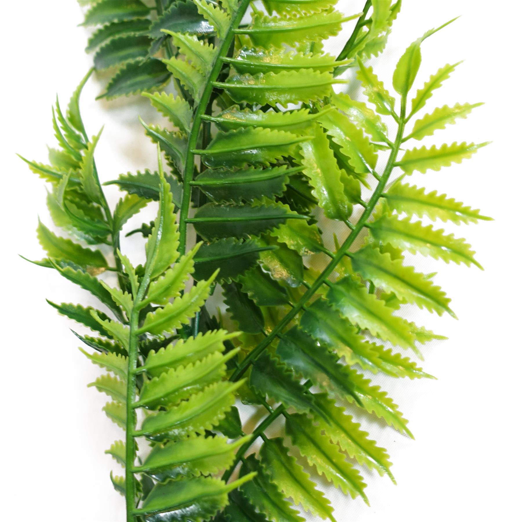 50cm Artificial Fern Spray Stem - Spring Green