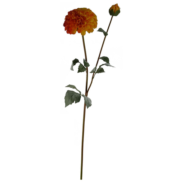 Leaf 75cm Dahlia Peony Artificial Foliage Retro Vase