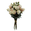 6 x Cream Peony Artificial Flower