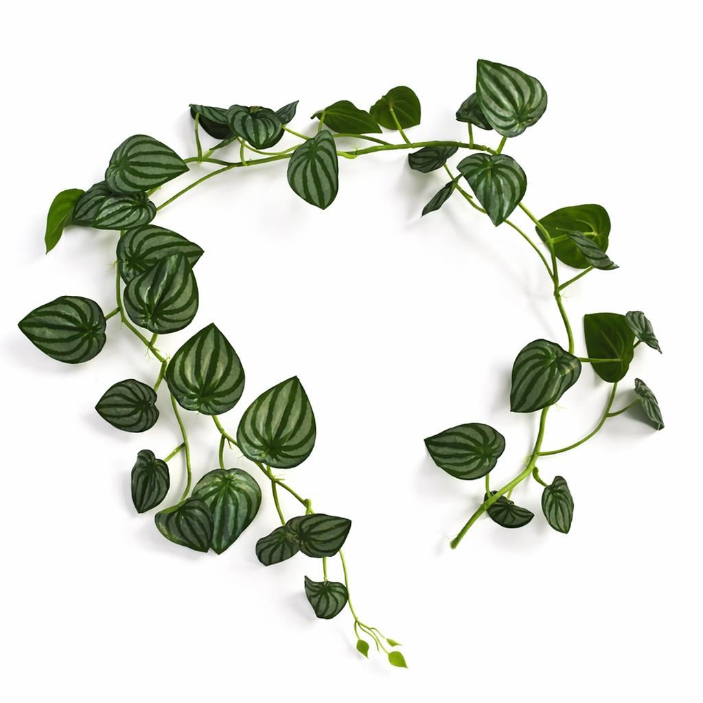 Pack of 6 x 160cm Artificial Watermelon Leaf Garland Hanging Decoration