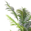 160cm Artificial Palm Tree with 15 Leaves in White Pot