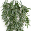 80cm Italian Ruscus Hanging Plant with Realistic Foliage - Sage Green
