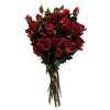 6 x Red Rose Artificial Flowers