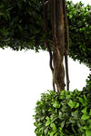 Leaf 150cm Sprial Buxus Artificial Tree UV Resistant Outdoor