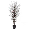 Artificial 120cm White Blossom Tree