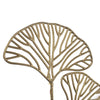 Pack of 6 x 65cm Golden Leaves Flower Arrangement Decoration - Premium Quality