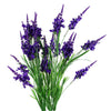 Pack of 6 x 80cm Purple Larkspur Artifical Stem - Premium Quality