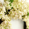 Artificial Hanging White Berry Wreath Botanik