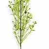 48cm Artificial Wild Berry Blossom Spray Stem – Faux Green Floral Filler
