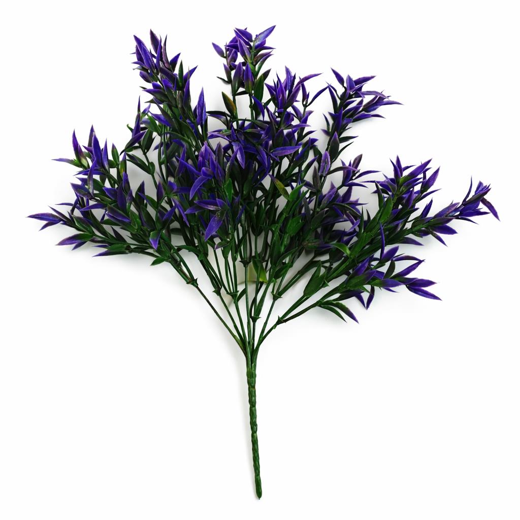 34cm Artificial Lavender Stem Plant – Faux Floral Filler
