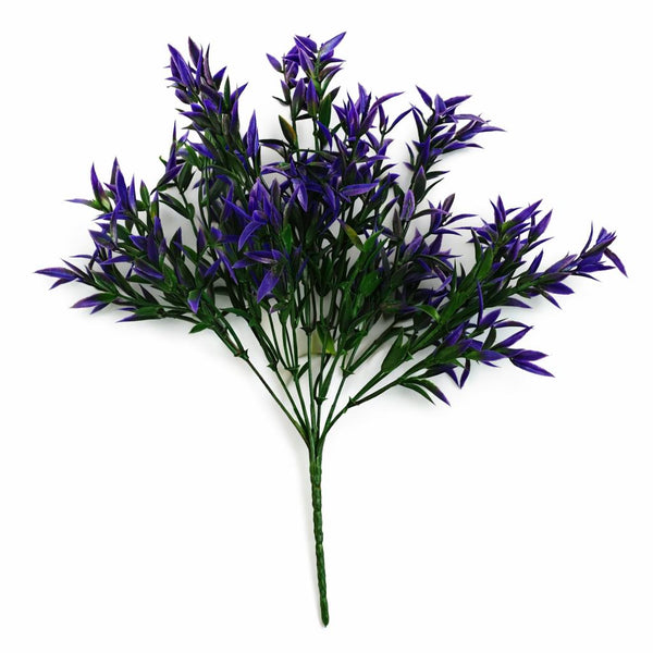 34cm Artificial Lavender Stem Plant – Faux Floral Filler