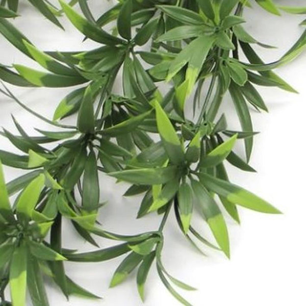Pack of 6 x Hanging UV and Fire Resistant Artificial Fronded Thyme Plant 70cm - Premium Quality