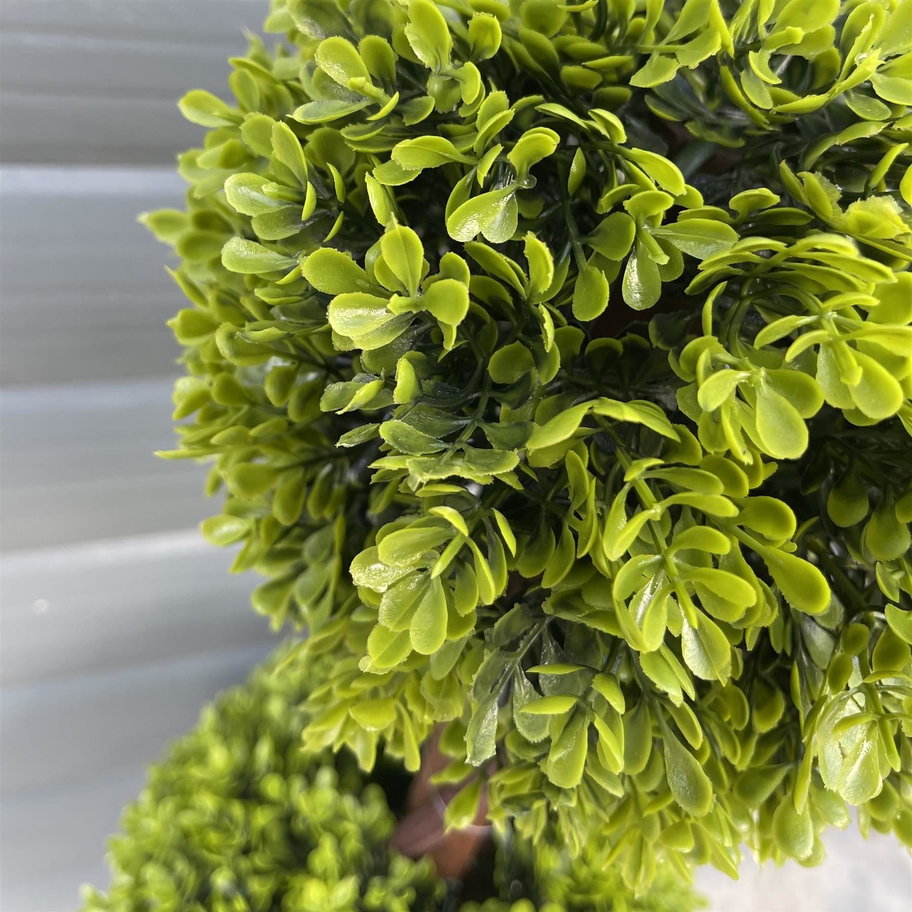 90cm Green Double Ball Topiary Tree - Premium Quality