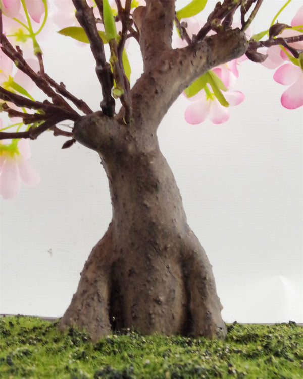 Artificial Bonsai Tree 60cm Pink Cherry Desktop Plants