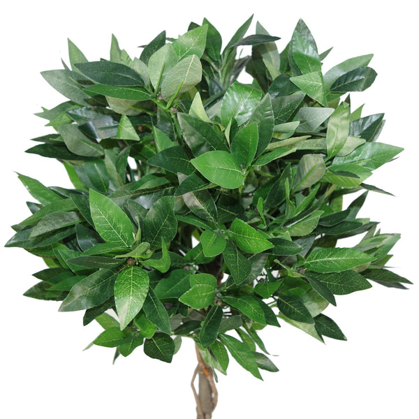 120cm Trunk Artificial Topiary Bay Laurel Tree