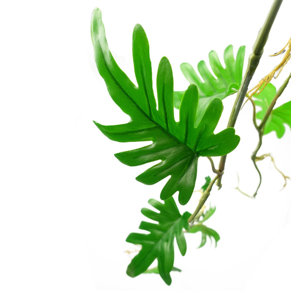 6 x 100cm Artificial Hanging Trailing Philodendron Small Botanik Plant - Premium Quality