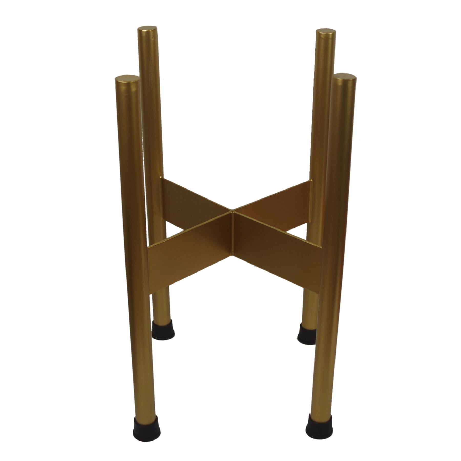 Medium Gold Planter Stand (Planter not included) 38.5cm x 18cm - Premium Quality
