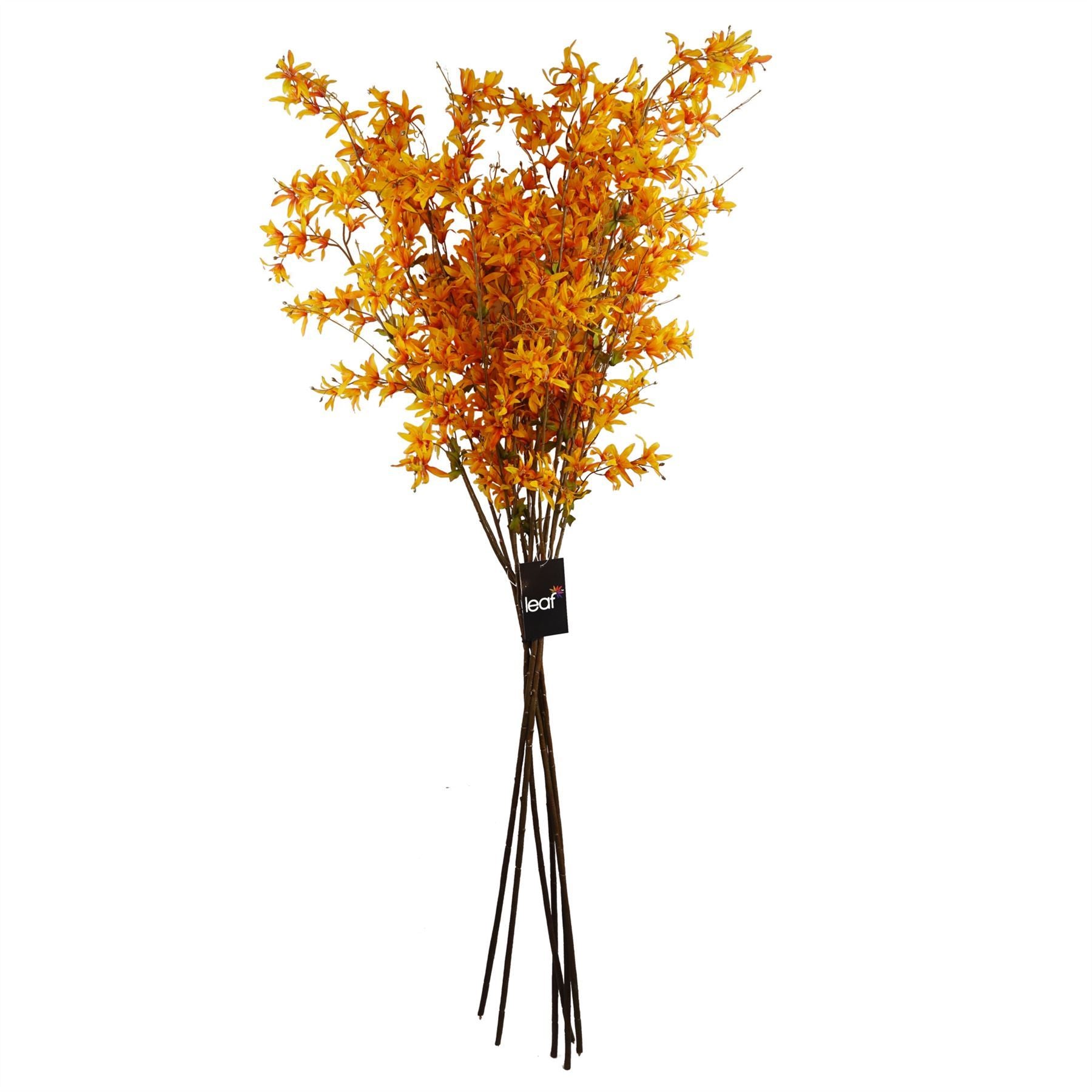 6x 130cm Yellow Blossom Floral Spray Artificial - Premium Quality