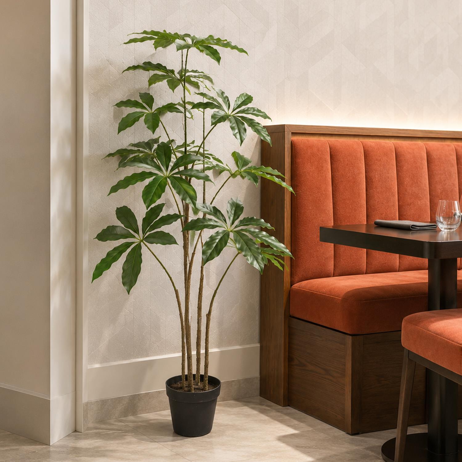 120cm Dwarf Umbrella Realistic Artificial Tree - Premium Quality