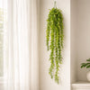 Pack of 6 x 80cm Artificial Trailing Fern Style Hanging Plant Faux Greenery Vine - Premium Quality