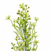 Pack of 6 x 48cm Artificial Wild Berry Blossom Spray Stem – Faux Green Floral Filler