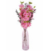 Artificial Flowers Pink Blossom Stem 100cm