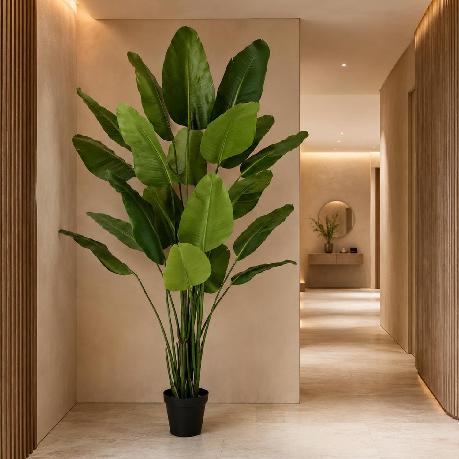 200cm Traveller Palm Artificial Tree Realistic