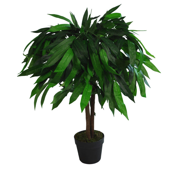 80cm Tall Large Artificial Mango Tree Plant - Premium Quality