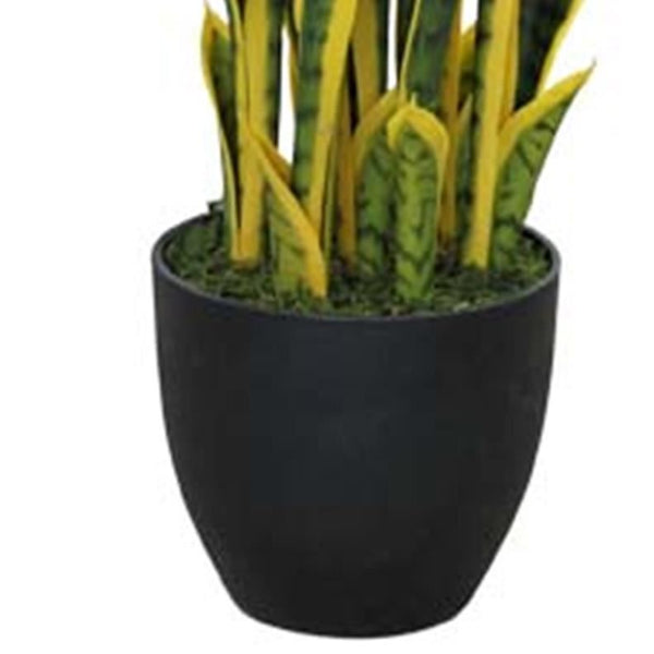 70cm Artificial Sansevieria with pot - Premium Quality