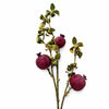 75cm Artificial Pomegranate Stem Artificial Purple