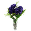 Artificial Flowers Extra Large Reflex Chrysanthemum - Purple 75cm