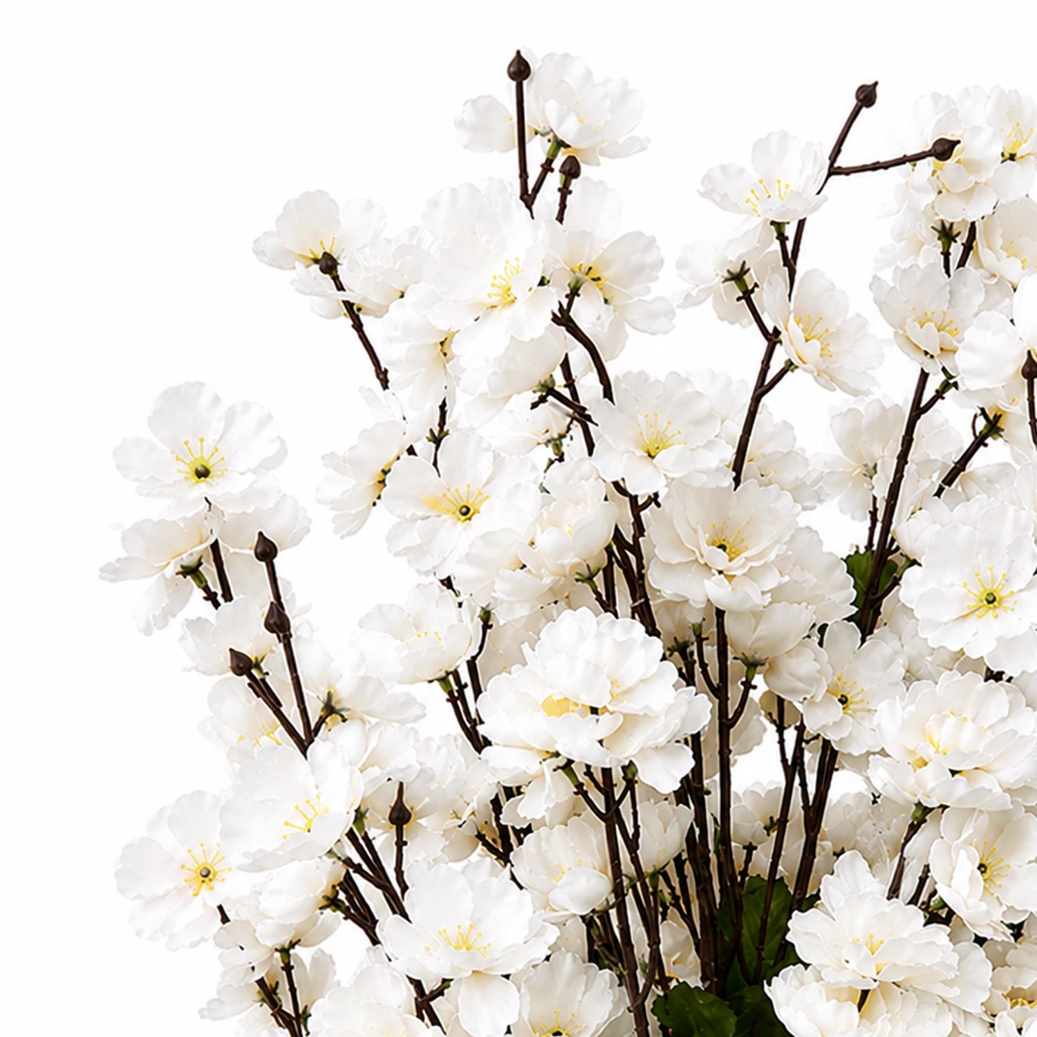 Artificial 120cm White Blossom Tree