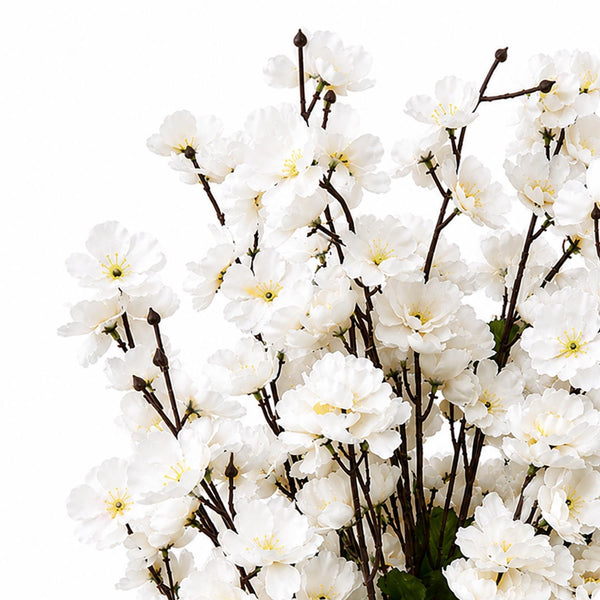 Artificial 120cm White Blossom Tree